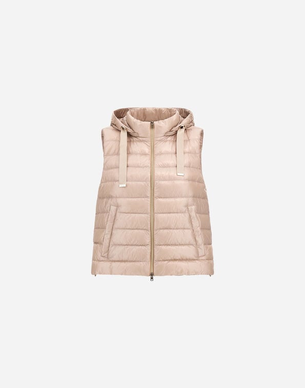 Herno VEST IN NYLON ULTRALIGHT AND MONOGRAM Chantilly PI002217D12017Z1985