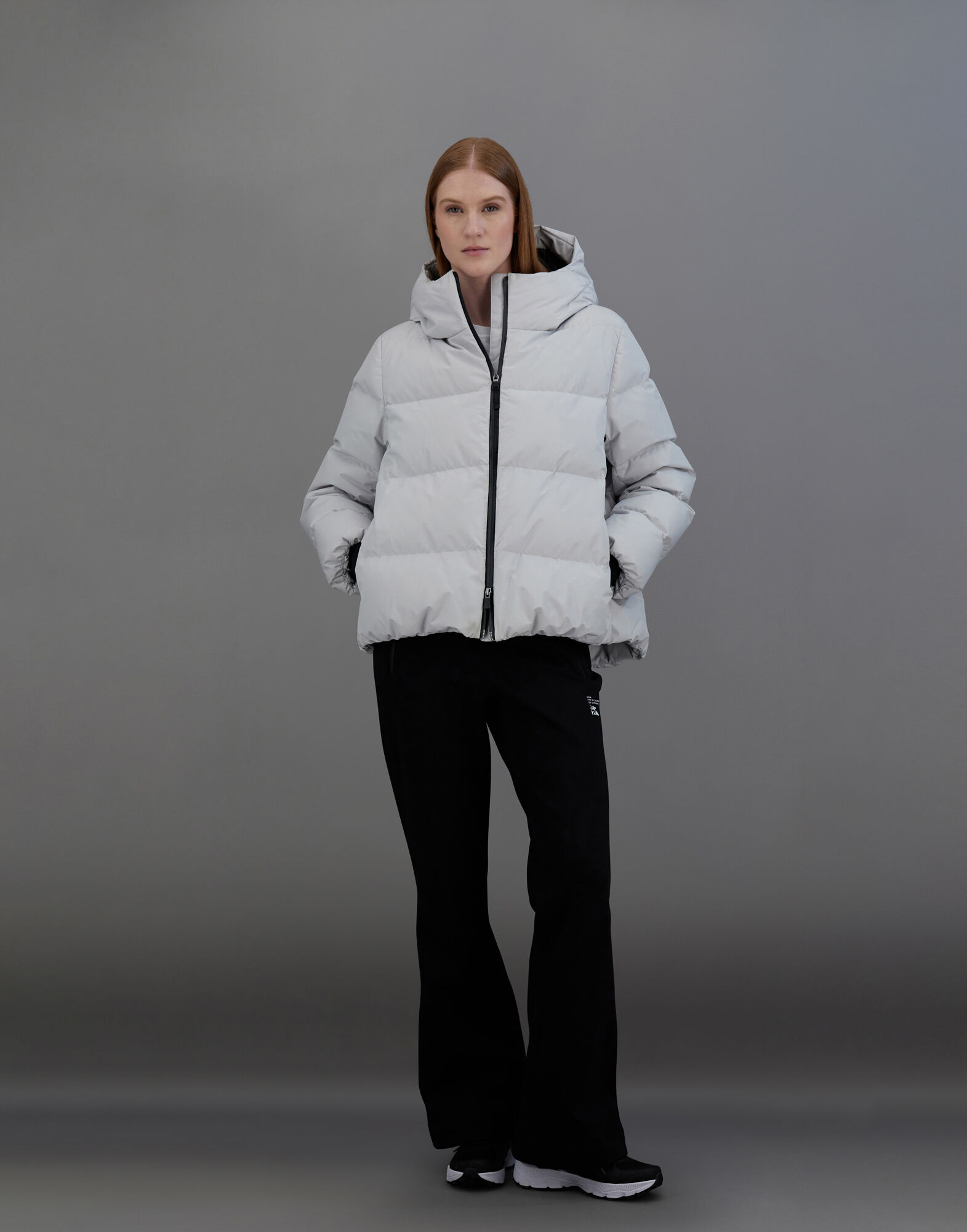 LAMINAR JACKET IN 2 LAYERS WINDSTOPPER in Ice for Women Herno