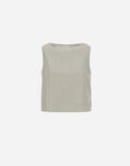 Herno TOP IN LINEN BLEND Chantilly BL000025D126891985