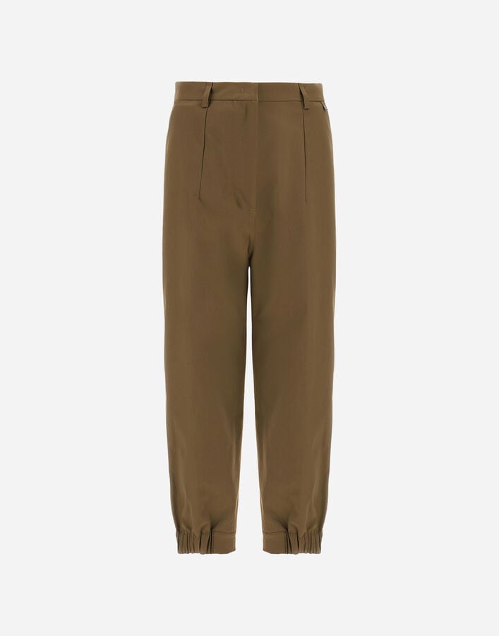 COTTON FEEL TROUSERS Herno Herno COTTON FEEL TROUSERS Military PT000163D125317740