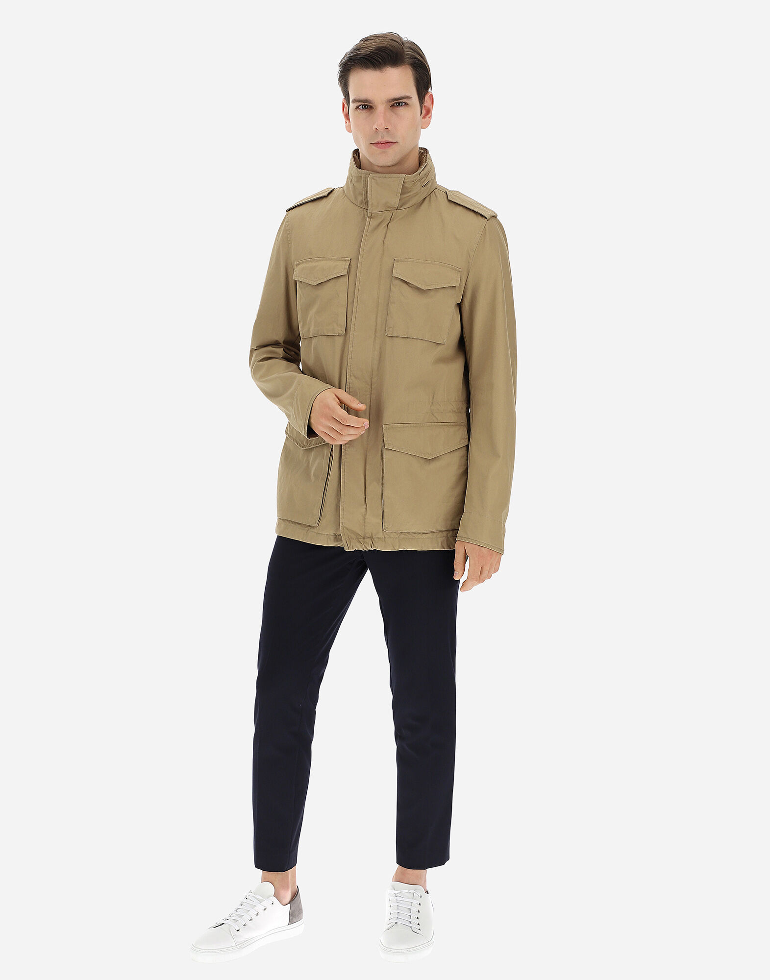 Camel discount field jacket