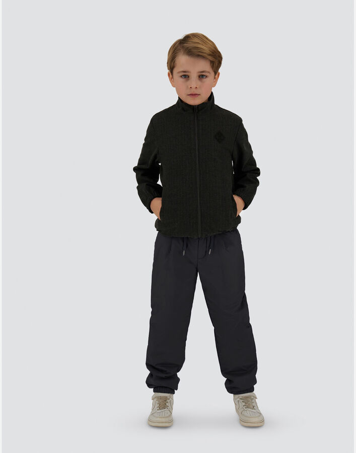 Herno RECYCLED NYLON TROUSERS Black PT000012X12456Z9300