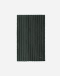 Herno RESORT SCARF IN INFINITY WOOL RIB Olive Green SCP0002UR702197500