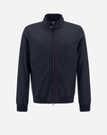 Herno ECOAGE BOMBER JACKET WITH BAND COLLAR New Blue GI000414U124569202