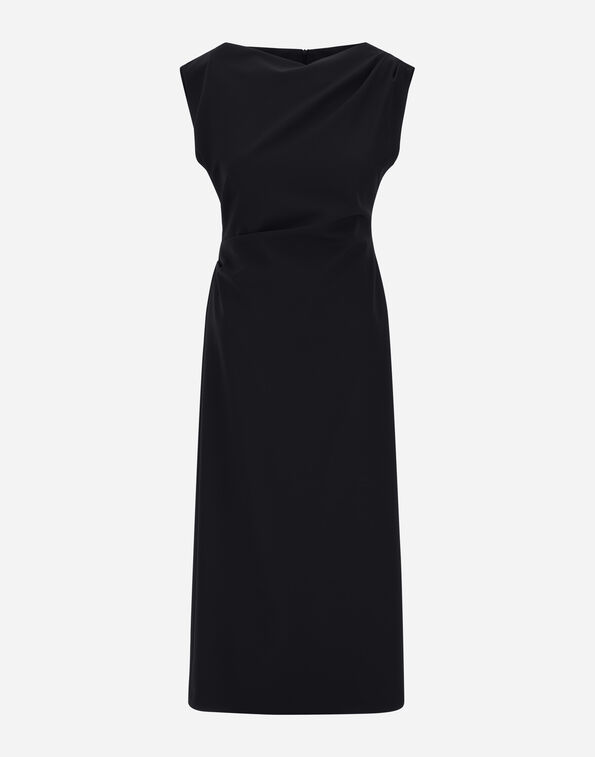 Herno BI-STRETCH FABRIC DRESS Black AB000098D12965S9300