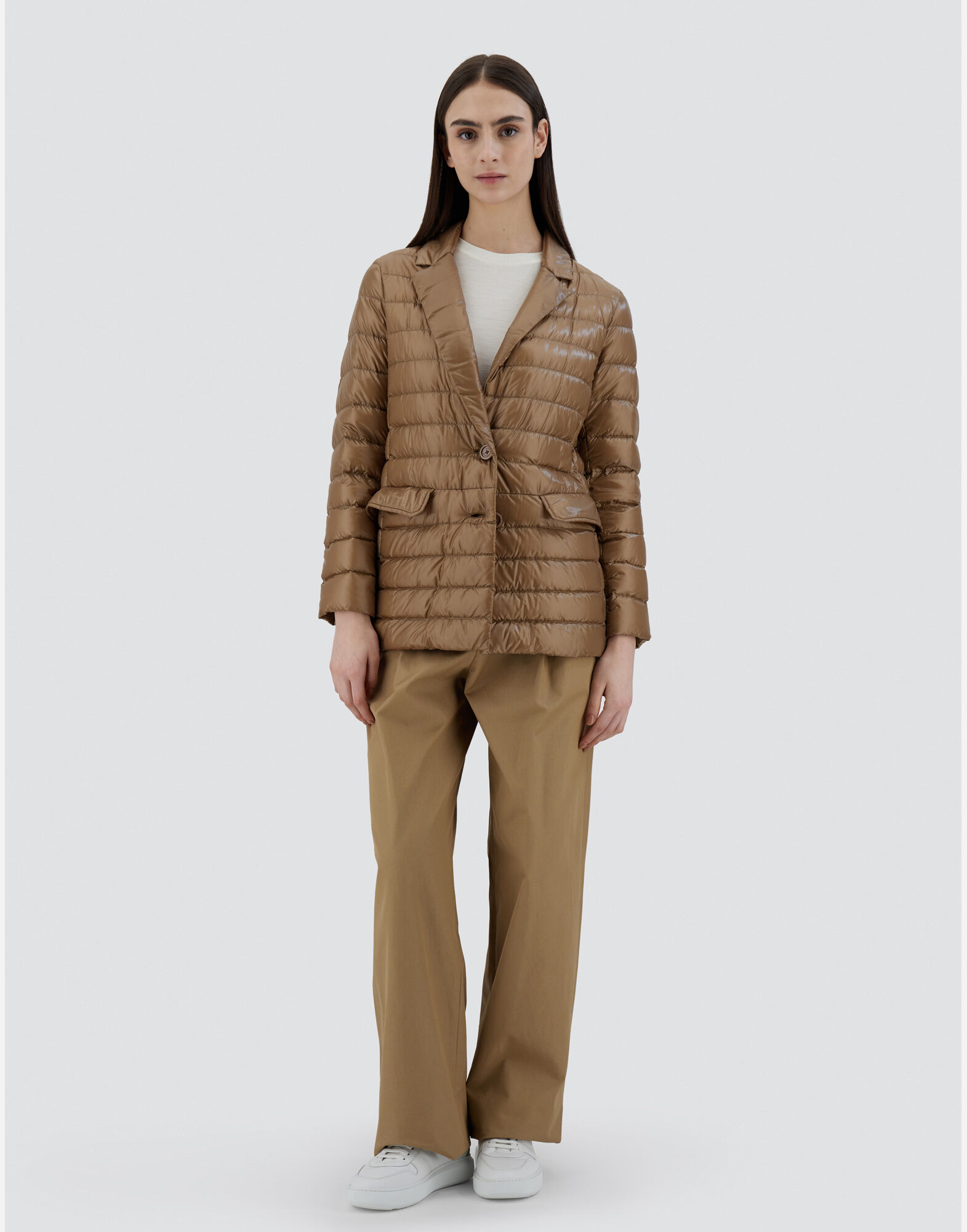 BLAZER IN NYLON ULTRALIGHT in Camel for Women Herno