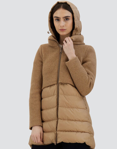 REVIVAL NYLON CHAMONIX A-SHAPE in Sand for Women Herno®