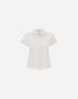 Herno SHORT-SLEEVED WOMEN'S SHIRT MADE OF SPRING ULTRALIGHT SCUBA White CM0001DCB12509S1000