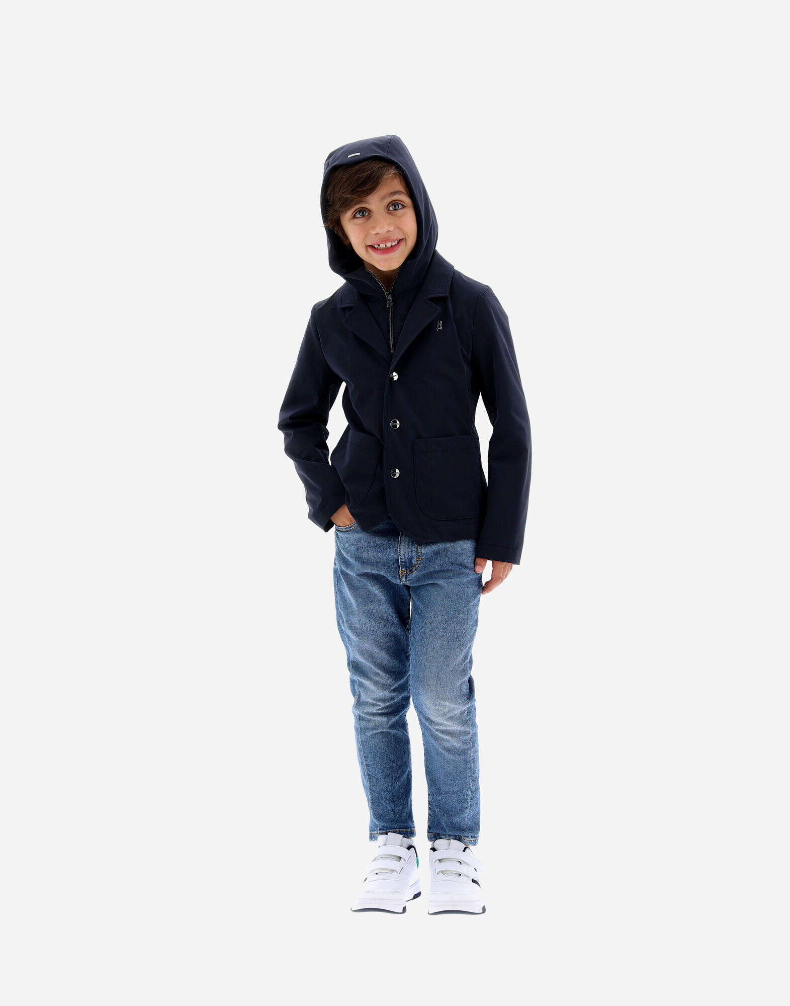 Herno blue jacket deals