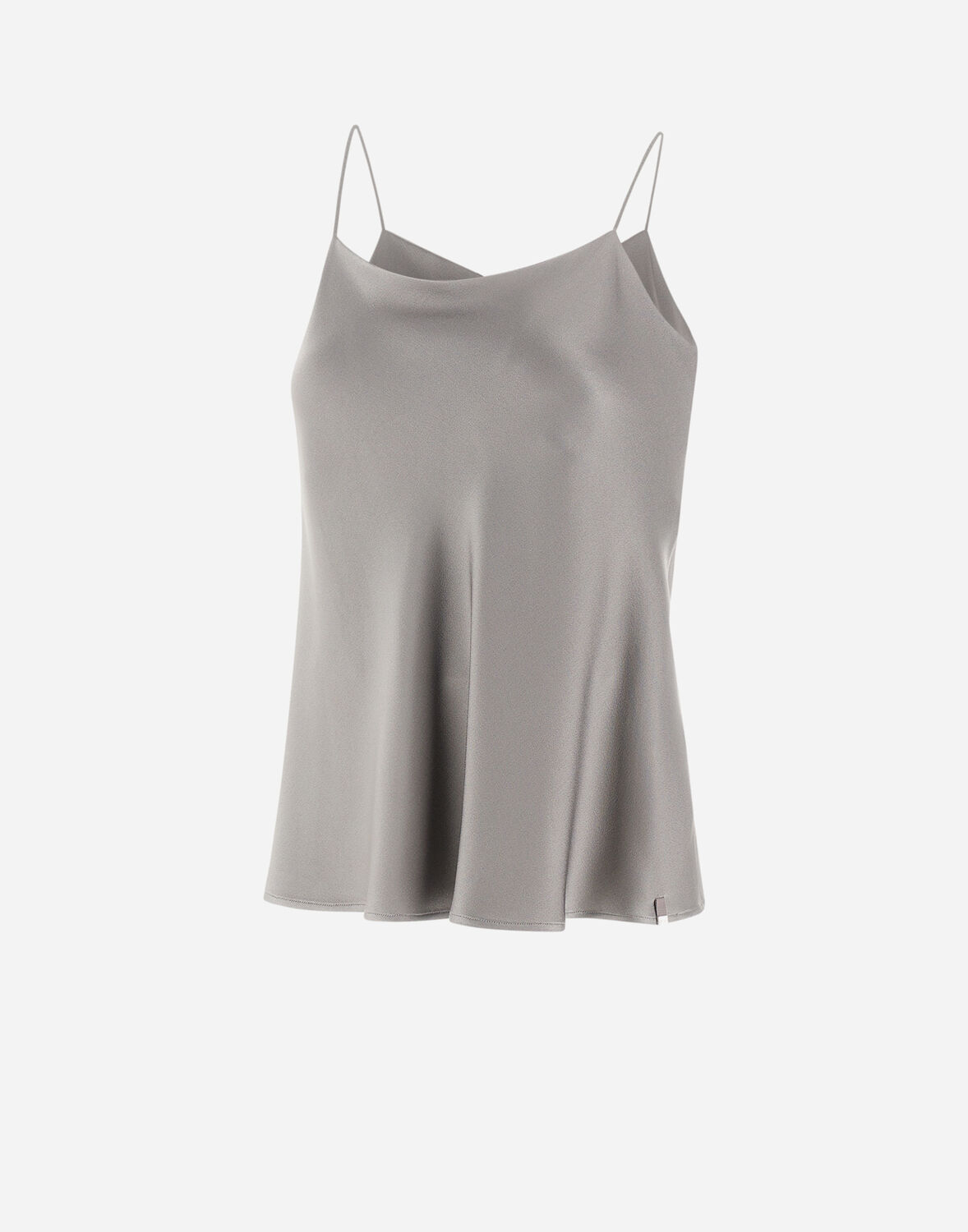 Herno サテンエフェクト Resort トップス In Light Grey