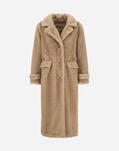 Herno COAT IN MELANGE ALTERNATIVE MINK FUR Chantilly GC000545D127391985