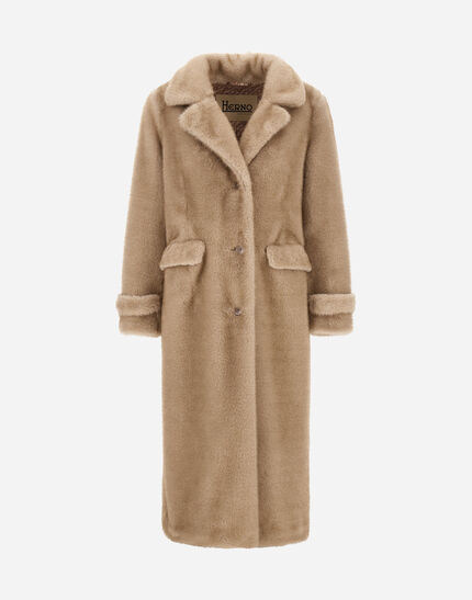 ABRIGO DE MELANGE ALTERNATIVE MINK FUR