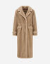 Herno COAT IN MELANGE ALTERNATIVE MINK FUR Chantilly GC000545D127391985