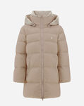 Herno A-SHAPE JACKET IN LIGHT NYLON STRETCH AND NYLON ULTRALIGHT Chantilly PI000172G12431SZ1982