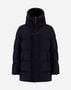Herno JACKET IN CASHMERE, SILK AND ECOAGE Navy Blue PI001143U380879200