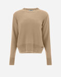 Herno SWEATER IN CLOUD CASHMERE Camel MG000109D710092150