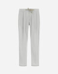 Herno NYLON MAESTRO TROUSERS Ice PT000077U12691Z1250