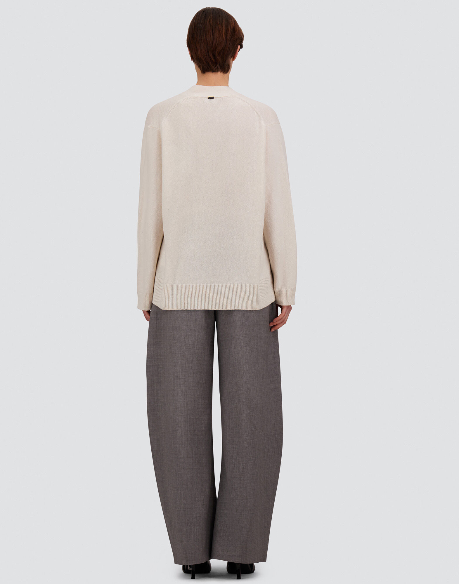 レディース CASHMERE STOCKING-STITCH JUMPER ホワイト | Herno® (ヘルノ)