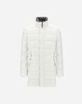 Herno RESORT MILLIONAIRE COAT WITH FUR COLLAR White PI071UR132201000