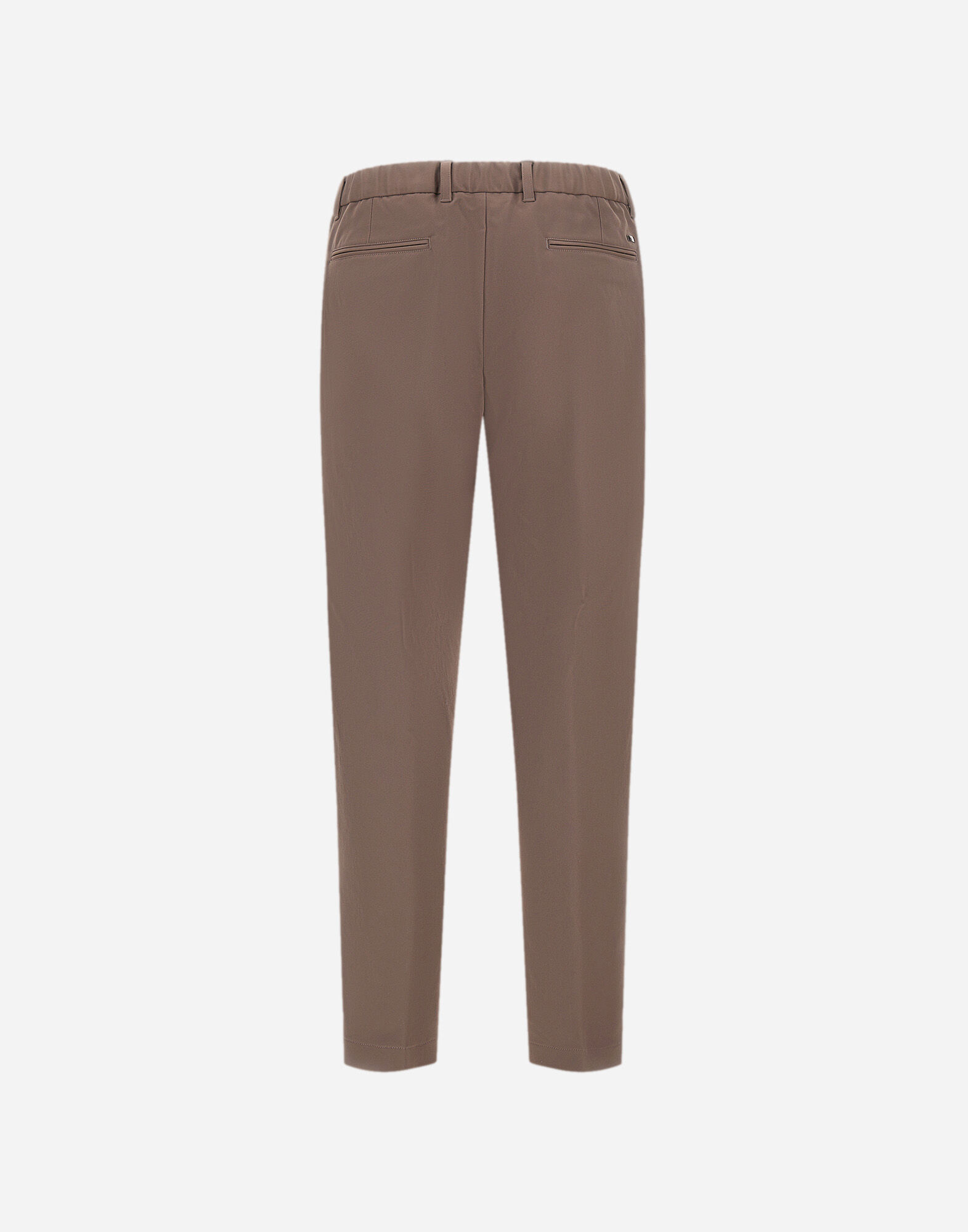 メンズ コットンエフェクトストレッチ パンツ ダークトープ | Herno