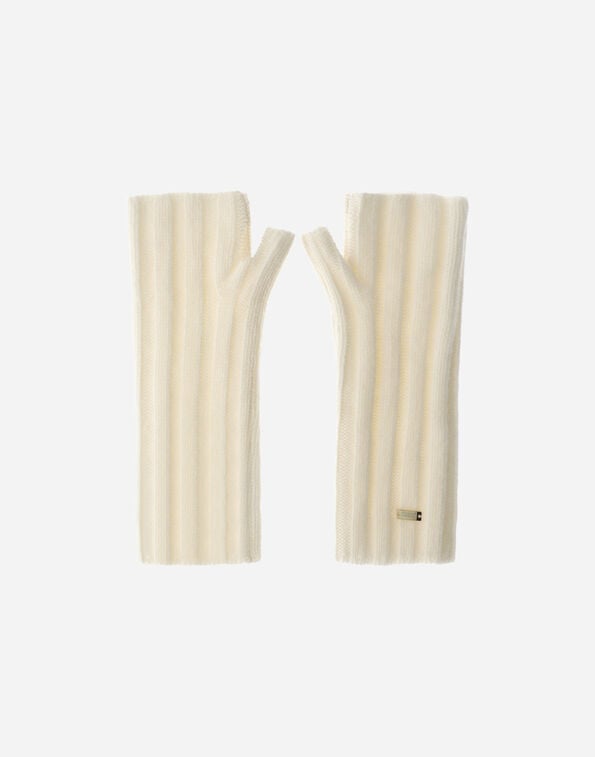 Herno CASHMERE GLOVES Milk White MANIC006D710541100
