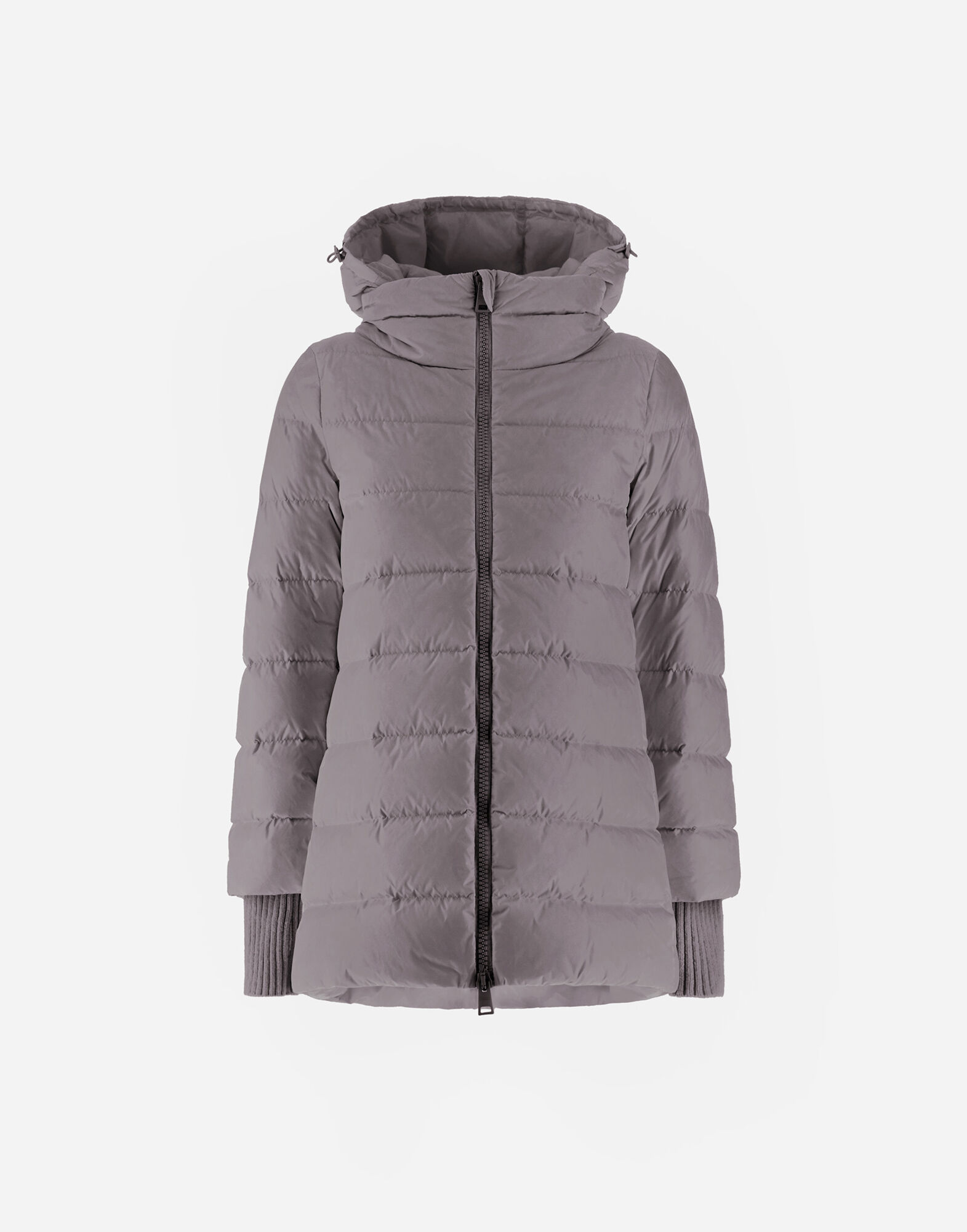 レディース A-SHAPE JACKET IN NYLON CHAMONIX グレー | Herno® (ヘルノ)