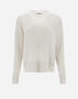 Herno RESORT SWEATER IN CLOUD CASHMERE Mastic - Dove Grey MG00013DR710091320