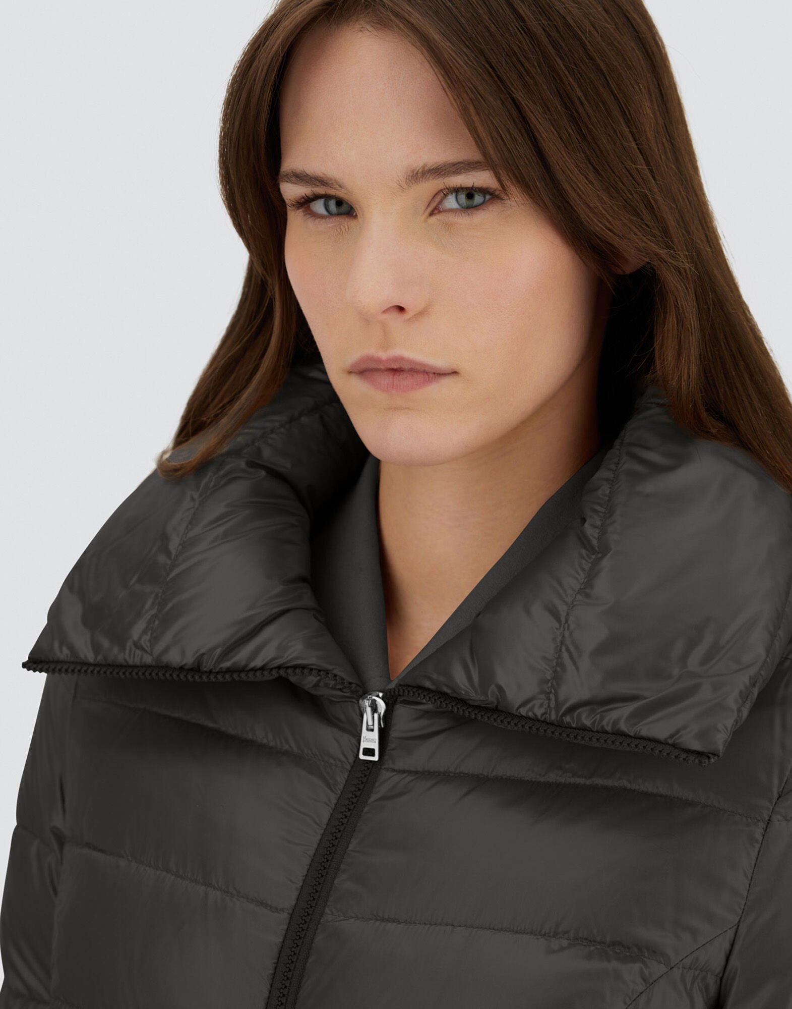 LONG JACKET IN NYLON ULTRALIGHT in Grey for Women | Herno®