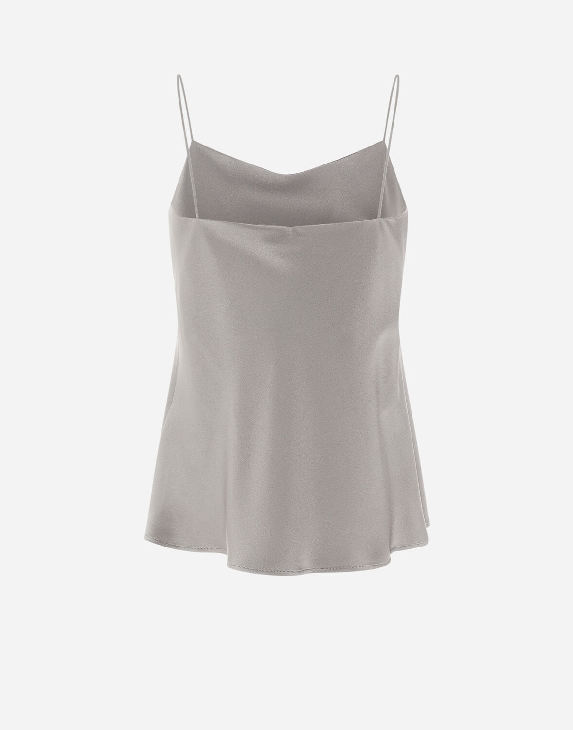 Herno サテンエフェクト Resort トップス In Light Grey