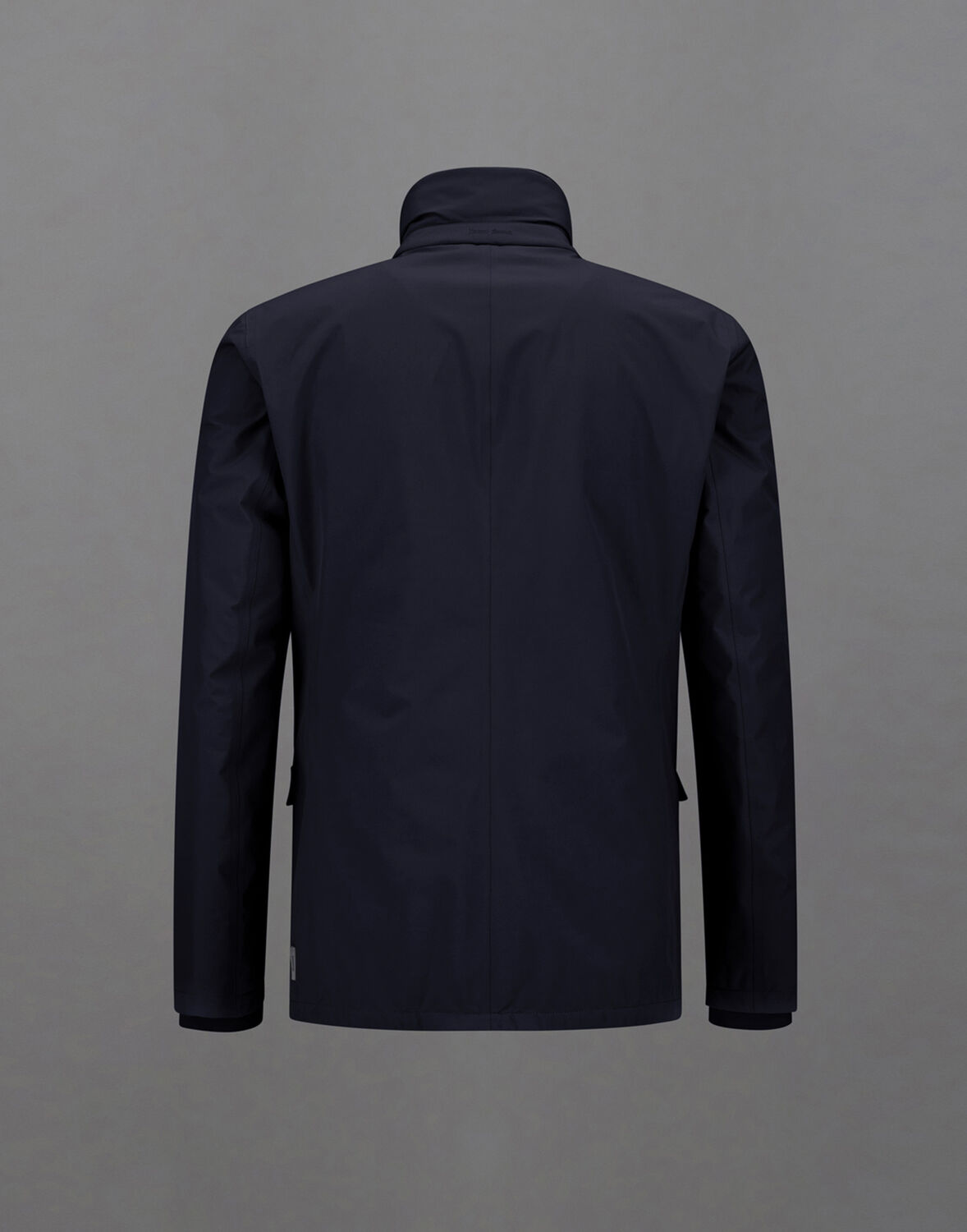 Herno Laminar Blazer In 2 Layers Gore-tex In Blue