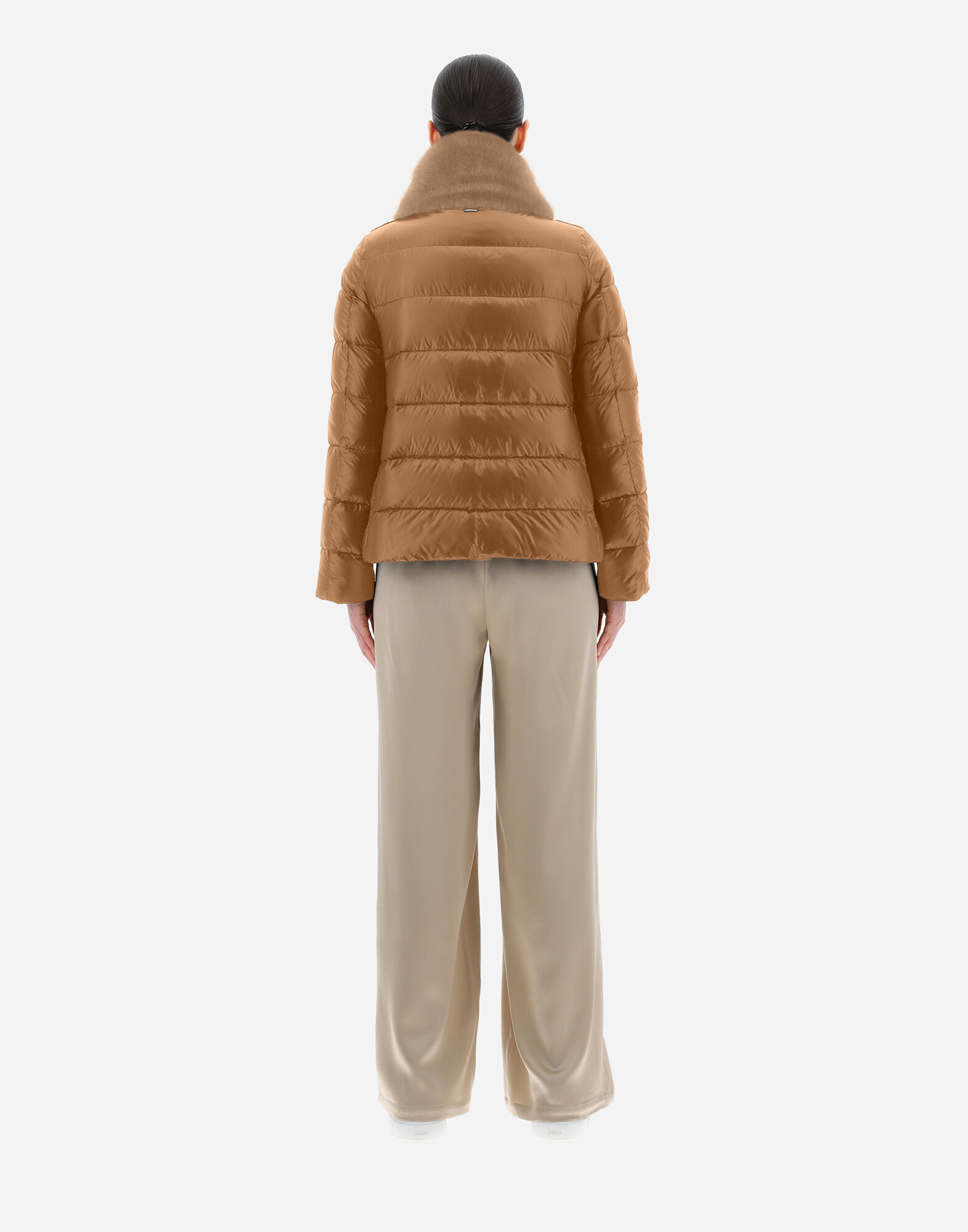 Ladies faux discount fur jacket