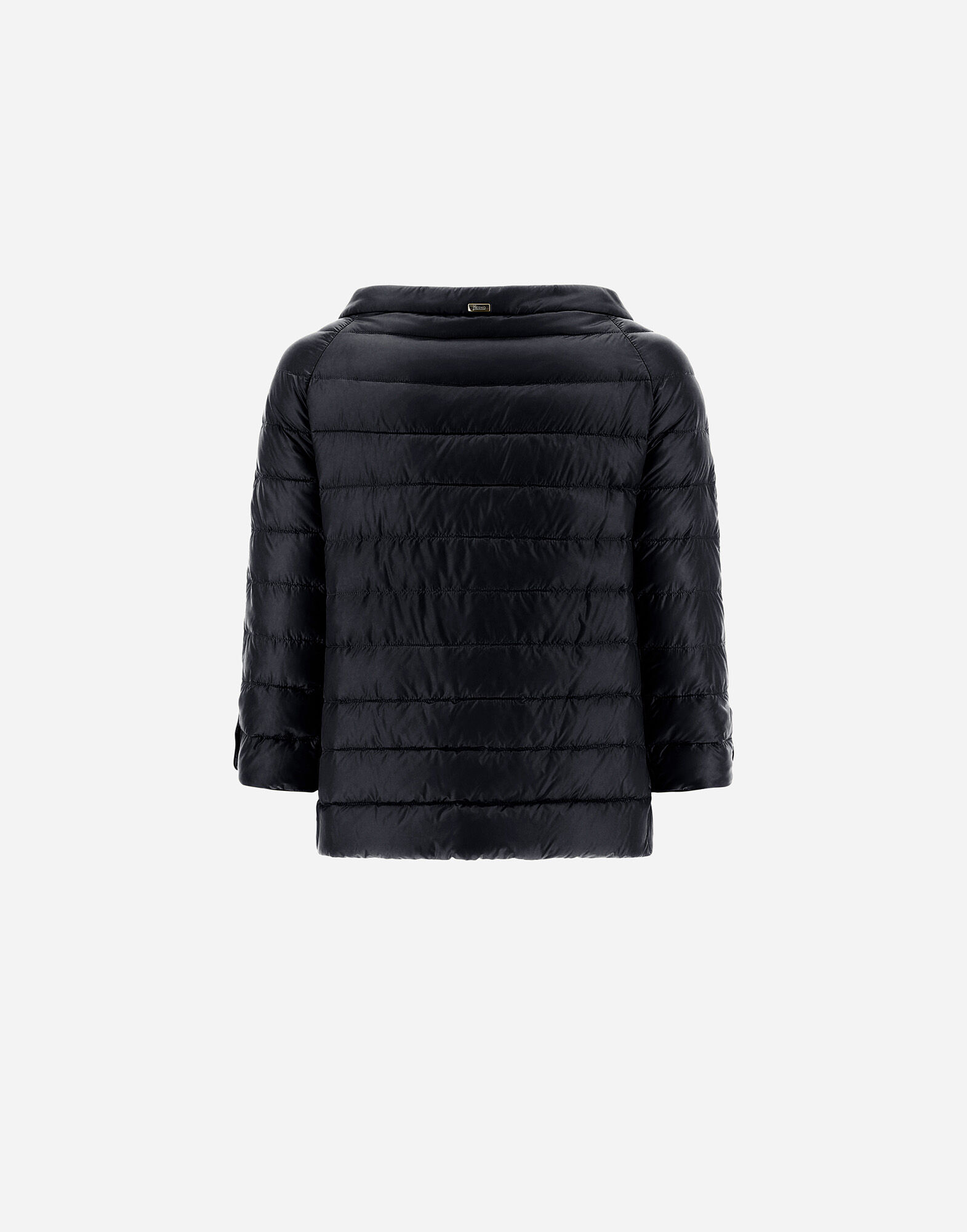 アウターその他 HERNO Women Outer PI002006D12017Z9300 P25 Black PIUMINO MEDIO LAMINAR DONNA in Black for Women | Herno®