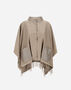 Herno PONCHO IN SUMMER SILK AND NYLON ULTRALIGHT Chantilly GI000295D160111985