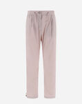 Herno RESORT TROUSERS IN LIGHT NYLON STRETCH Lilac PT00003DR12431S4025