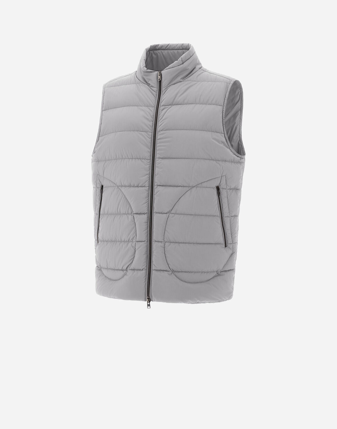 Herno Il Gilet In Light Grey