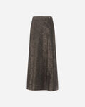 Herno RESORT SKIRT IN MATT SEQUINS Iron GN00023DR127419487