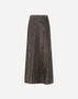 Herno RESORT SKIRT IN MATT SEQUINS Iron GN00023DR127419487