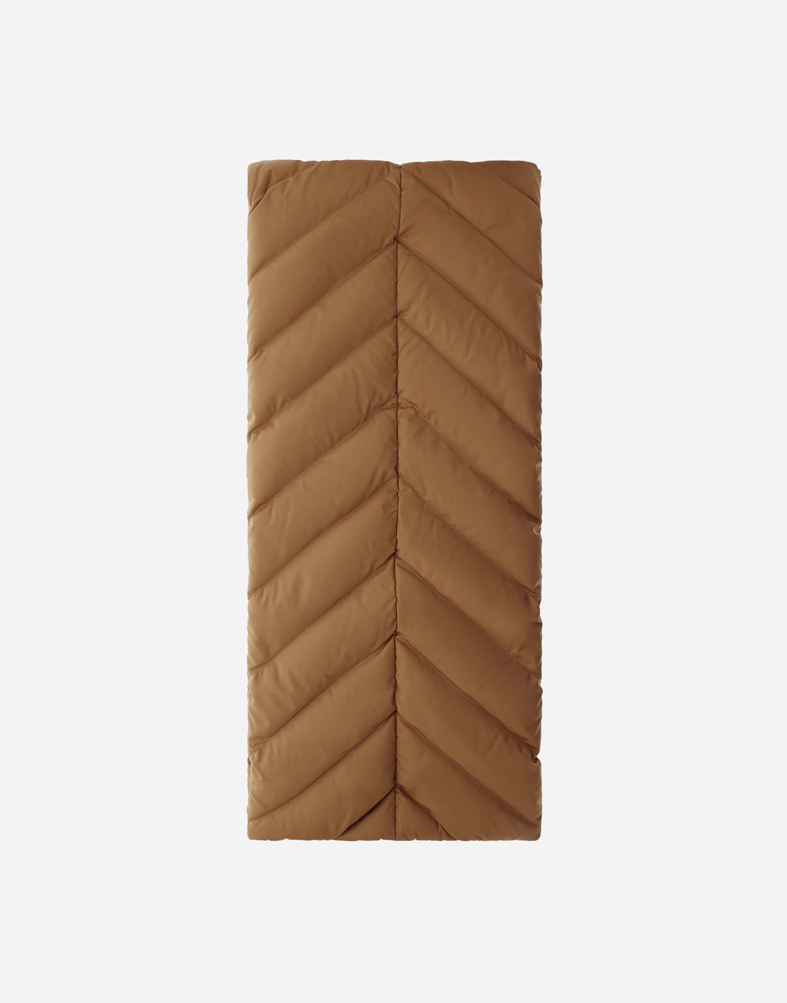 レディース サテンキルトマフラー キャメル | Herno® (ヘルノ)