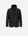 Herno RESORT BLAZER IN NYLON COMFORT STRETCH Slate GA00018UR12742S9490