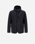 Herno RESORT BLAZER IN NYLON COMFORT STRETCH Slate GA00018UR12742S9490