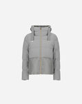 Herno BOMBER JACKET IN CASHMERE, SILK AND NYLON ULTRALIGHT Light Grey PI001757D380879410