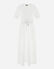 Herno DRESS IN GLAM KNIT EFFECT AND TECHNO TAFFETA White AB000032D520561000
