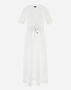 Herno DRESS IN GLAM KNIT EFFECT AND TECHNO TAFFETA White AB000032D520561000