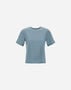 Herno RESORT T-SHIRT IN MERCERISED COTTON JERSEY Midnight Teal JG00047DR520589123