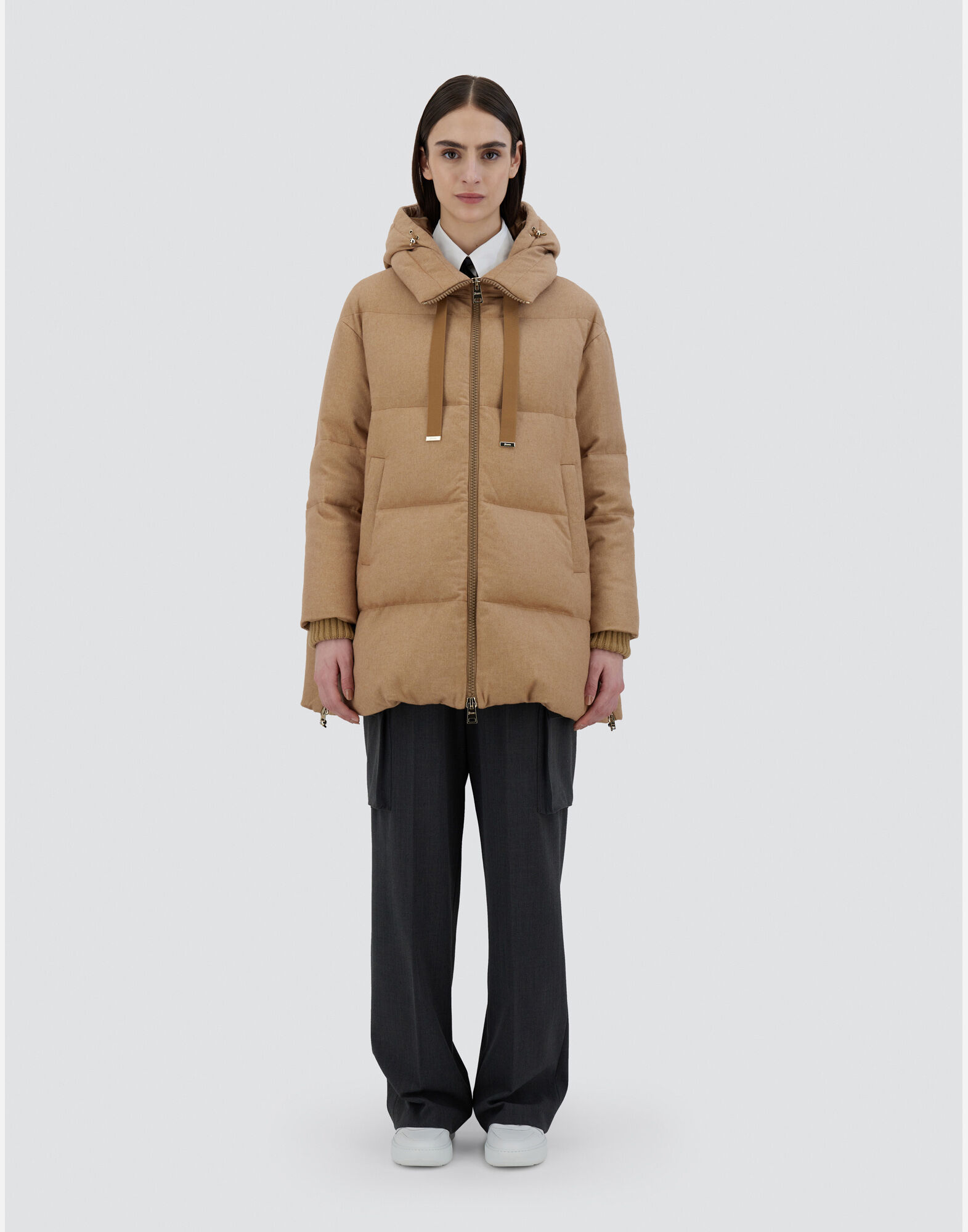 商品画像：楽天市場】ヘルノ カシミア ダウンの通販 4