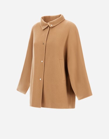 レディース ニュー・モダンウール コート キャメル | Herno® (ヘルノ)