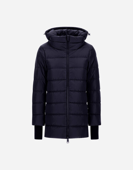 HERNO A-SHAPE JACKET IN NYLON CHAMONIX