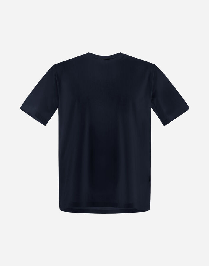 Herno SUPERFINE COTTON STRETCH T-SHIRT Navy Blue JG000174U520039200