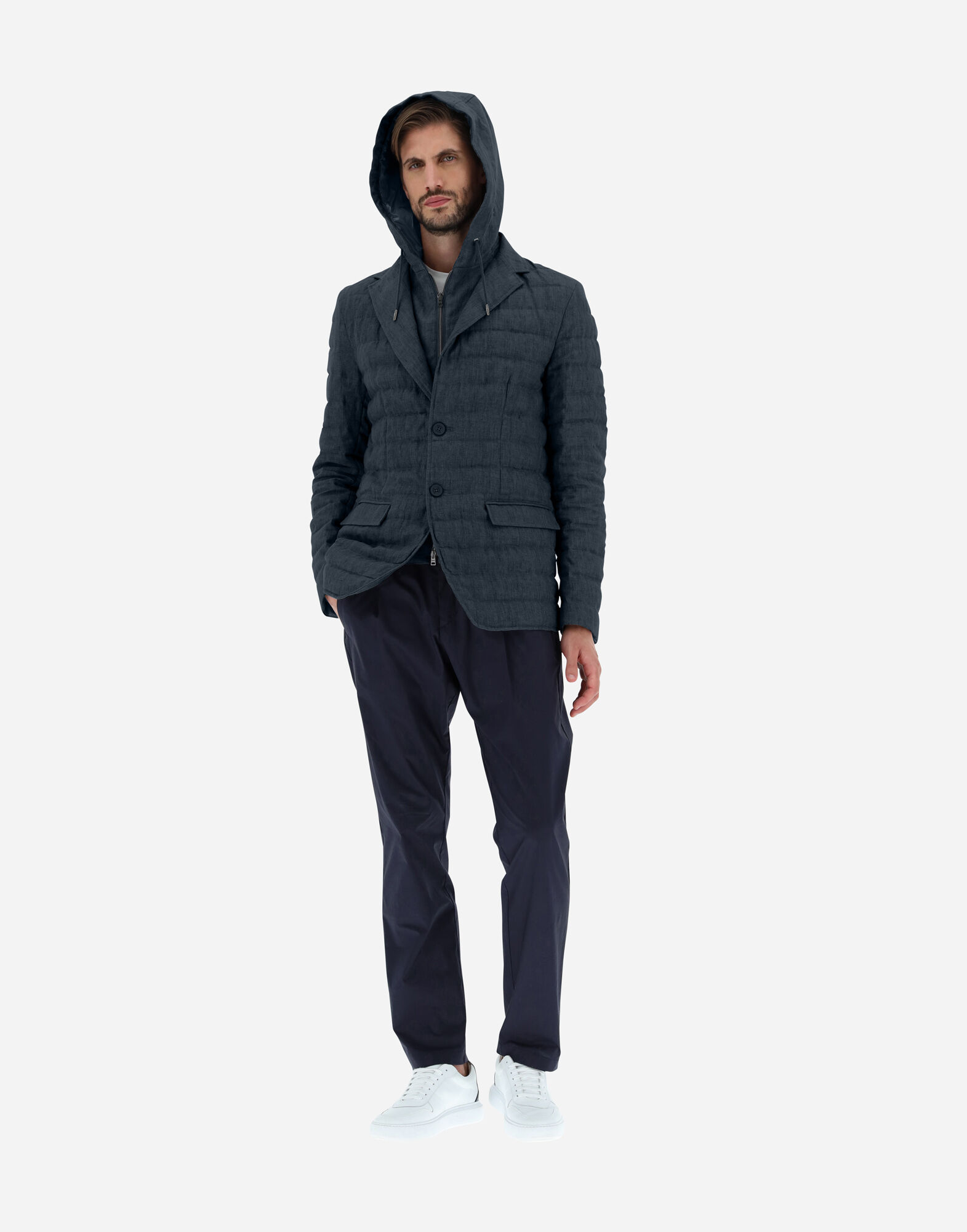 Herno blue jacket discount