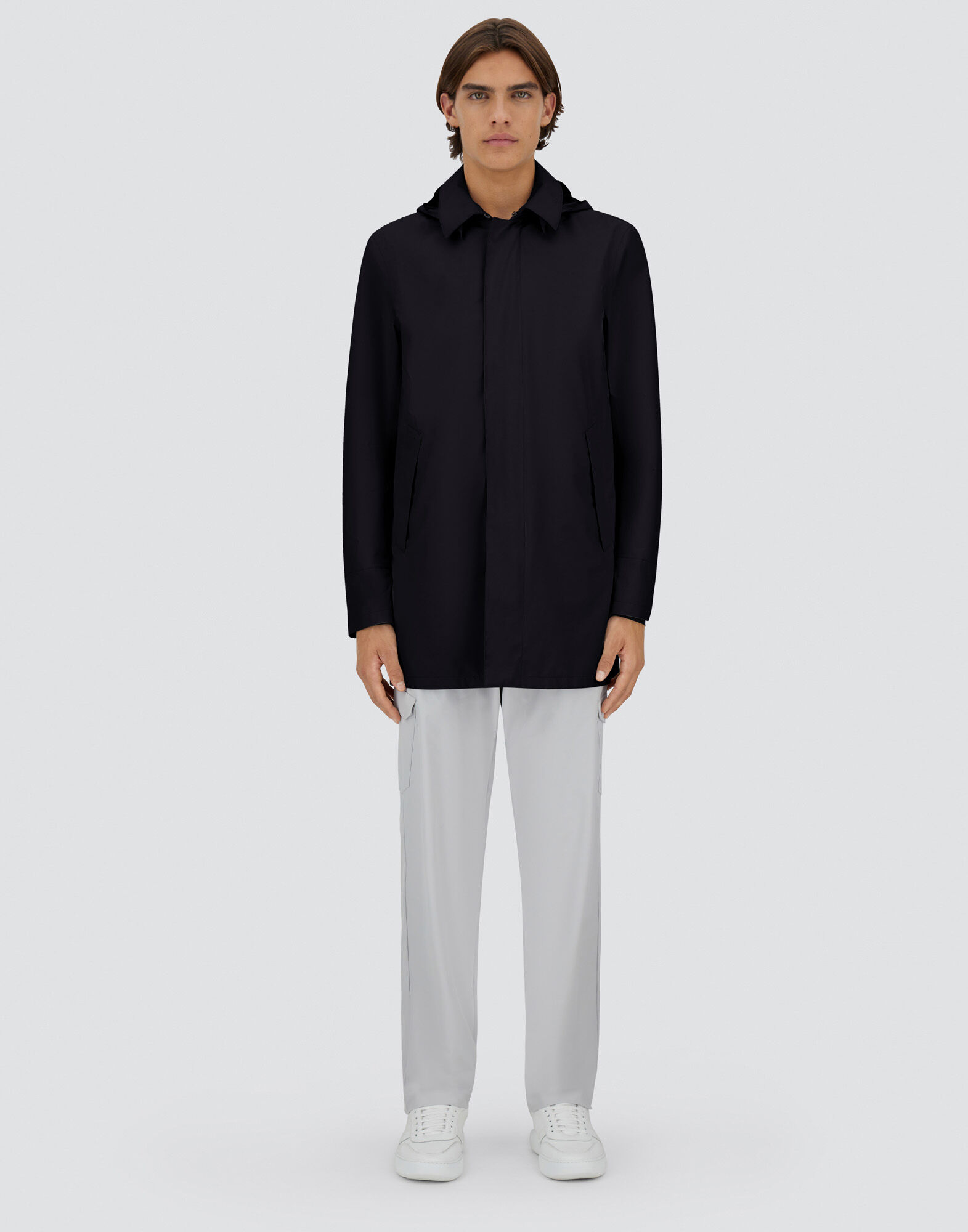 GORE-TEX PACLITE RAINCOAT in Black for Men | Herno®